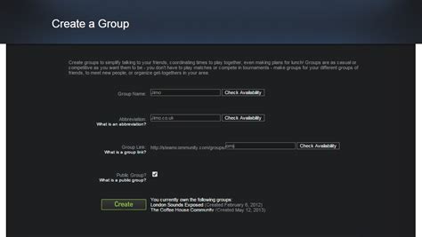 steamcommunity|Steam Support :: Steam Community Groups.